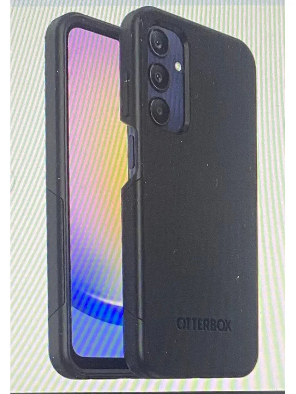 OtterBox Commuter Series Lite Slim Case for Samsung Galaxy A25 5G Black